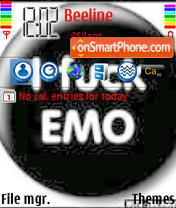 No Emo Cry tema screenshot