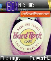 Скриншот темы Hard Rock Token