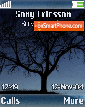 Tree and Moon Theme-Screenshot