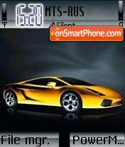 Car Black tema screenshot