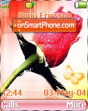 Red Rose Z520 tema screenshot