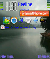 Beauty Lake es el tema de pantalla