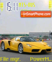 Ferrari Enzo 02 theme screenshot