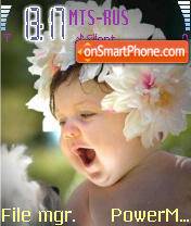 Babies tema screenshot