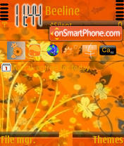 Art Flower tema screenshot