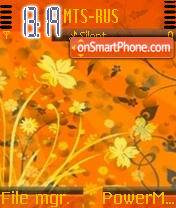 Art Flower tema screenshot