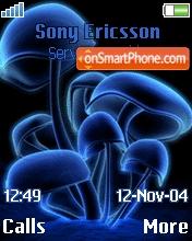 Mushrooms tema screenshot