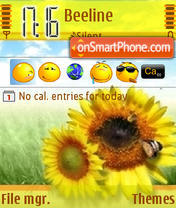 Скриншот темы Sunflower2