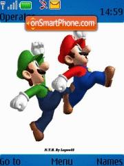 Mario Luigi theme screenshot