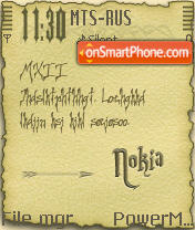 Nokia Old tema screenshot