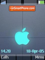 Скриншот темы Apple Blue Minimal