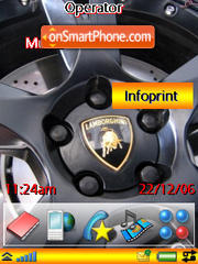 Lamborghini theme screenshot