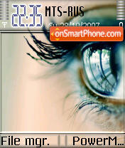 Eye tema screenshot