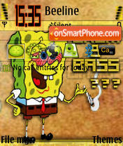 Capture d'écran Spongebob DNB thème