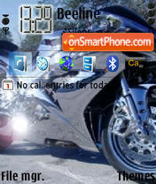 Moto 02 theme screenshot