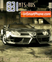 Animated Need 4 Speed tema screenshot