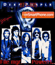 Deep Purple tema screenshot