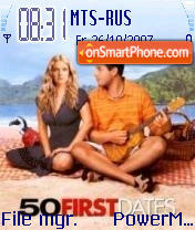 Скриншот темы 50 First Dates