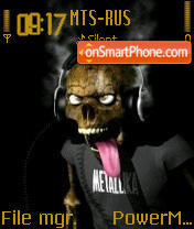 Music to Death tema screenshot