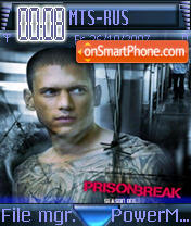 Скриншот темы Prison Break 04