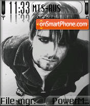 Скриншот темы Kurt Cobain 02