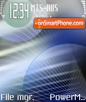 Capture d'écran ChoC09 S60 SymbOS thème