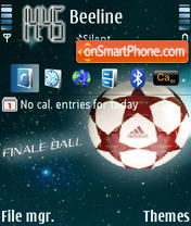 Football 02 tema screenshot