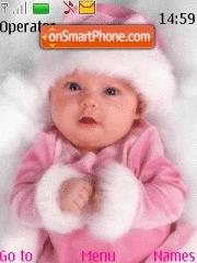 Cute Baby tema screenshot