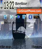 Black Ship tema screenshot