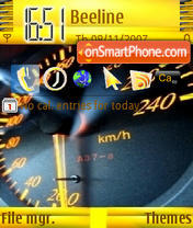 Speed tema screenshot