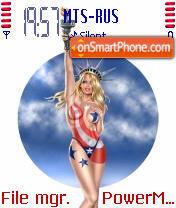 USA Freedom tema screenshot