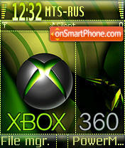 Скриншот темы Xbox 360 01