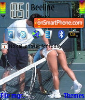 Tennis 02 tema screenshot