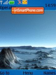 Polar Landscape tema screenshot