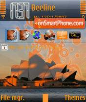Sydney Opera theme screenshot