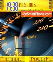 Speed tema screenshot