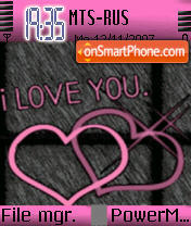 2Heart tema screenshot