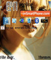 Hillary Duff 02 theme screenshot