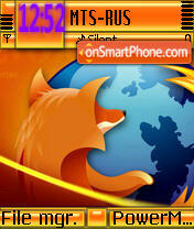 Capture d'écran Mozilla Firefox thème
