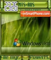 Green Vista es el tema de pantalla