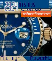 Rolex tema screenshot