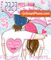 My Love Animated es el tema de pantalla