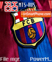 Barcelona tema screenshot