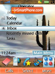 Скриншот темы Cactus 01