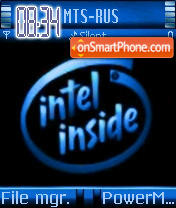 Intel Inside Theme-Screenshot