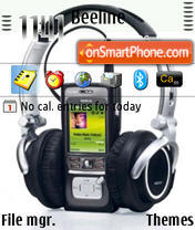 Nokia N91 01 Theme-Screenshot