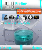3d Cristal theme screenshot