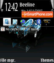 Formula One Default Icons tema screenshot