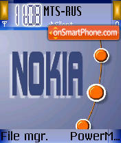 Capture d'écran Nokia Dot thème