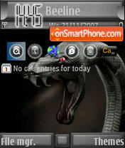 The Killer Snake tema screenshot